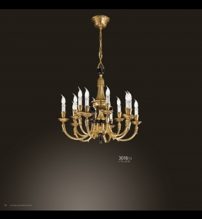Đèn chùm đồng FBAI - ITALIA  3018/12
