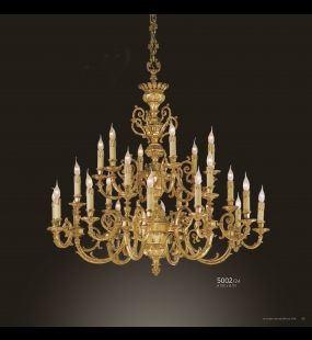 Đèn chùm đồng FBAI - ITALIA 5002/24