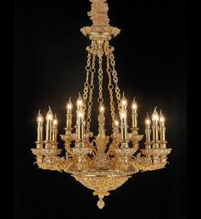 Đèn chùm đồng LUXURY HT8006/10+5