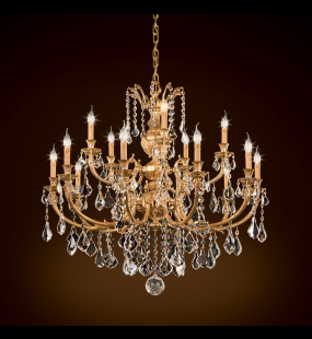 Đèn chùm đồng Ý - POSSONI 888-15M