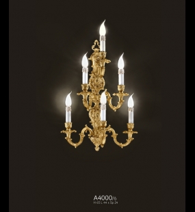 Đèn vách đồng FBAI A4000/6