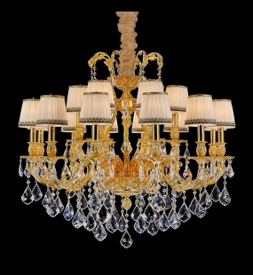 Đèn chùm đồng LUXURY HT8021A-12 + 6