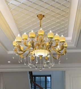 Đèn chùm đồng LUXURY HT720-15