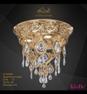 ĐÈN ÁP TRẦN ĐỒNG KLOBE LE14AA04